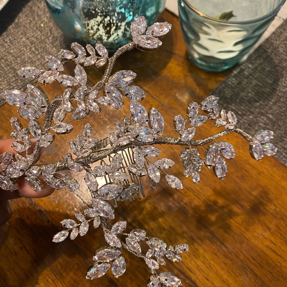 Swarvoski bridal headpiece